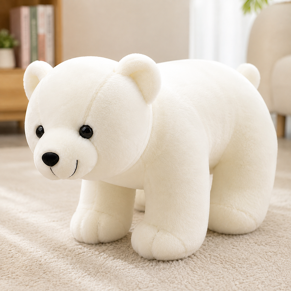 White Polar Bear Plush