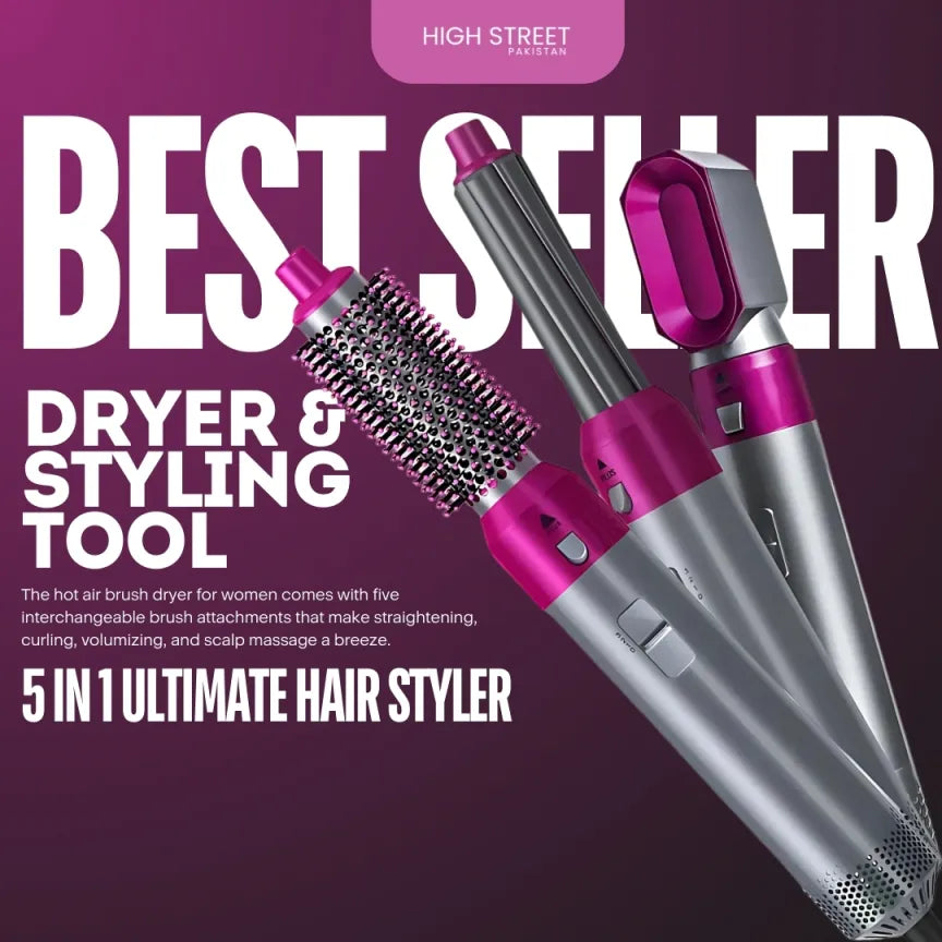 5 in 1 Hot Air Brush