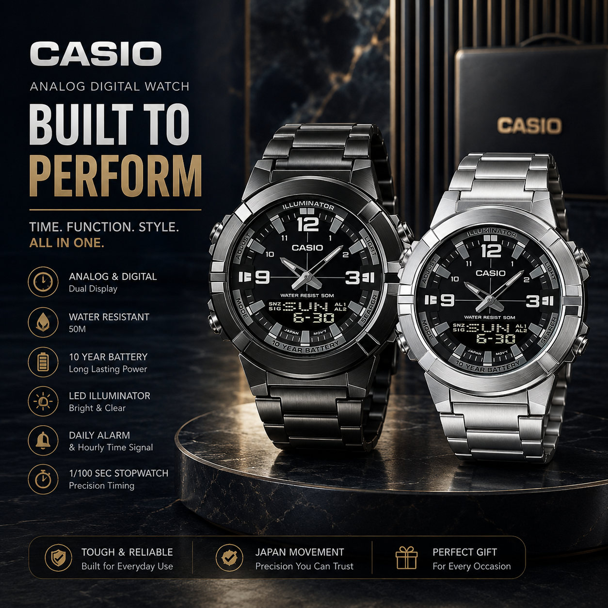 Casio Analog Watch