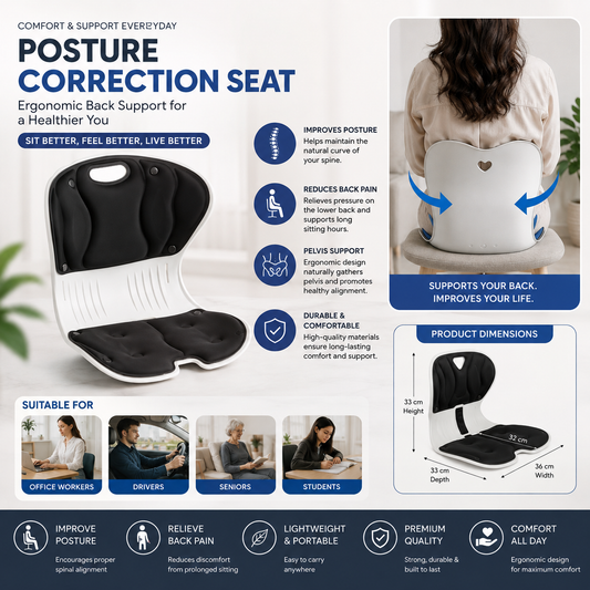 Ergonomic Posture Support Seat
