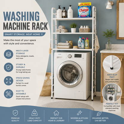 Washing Machine Rack