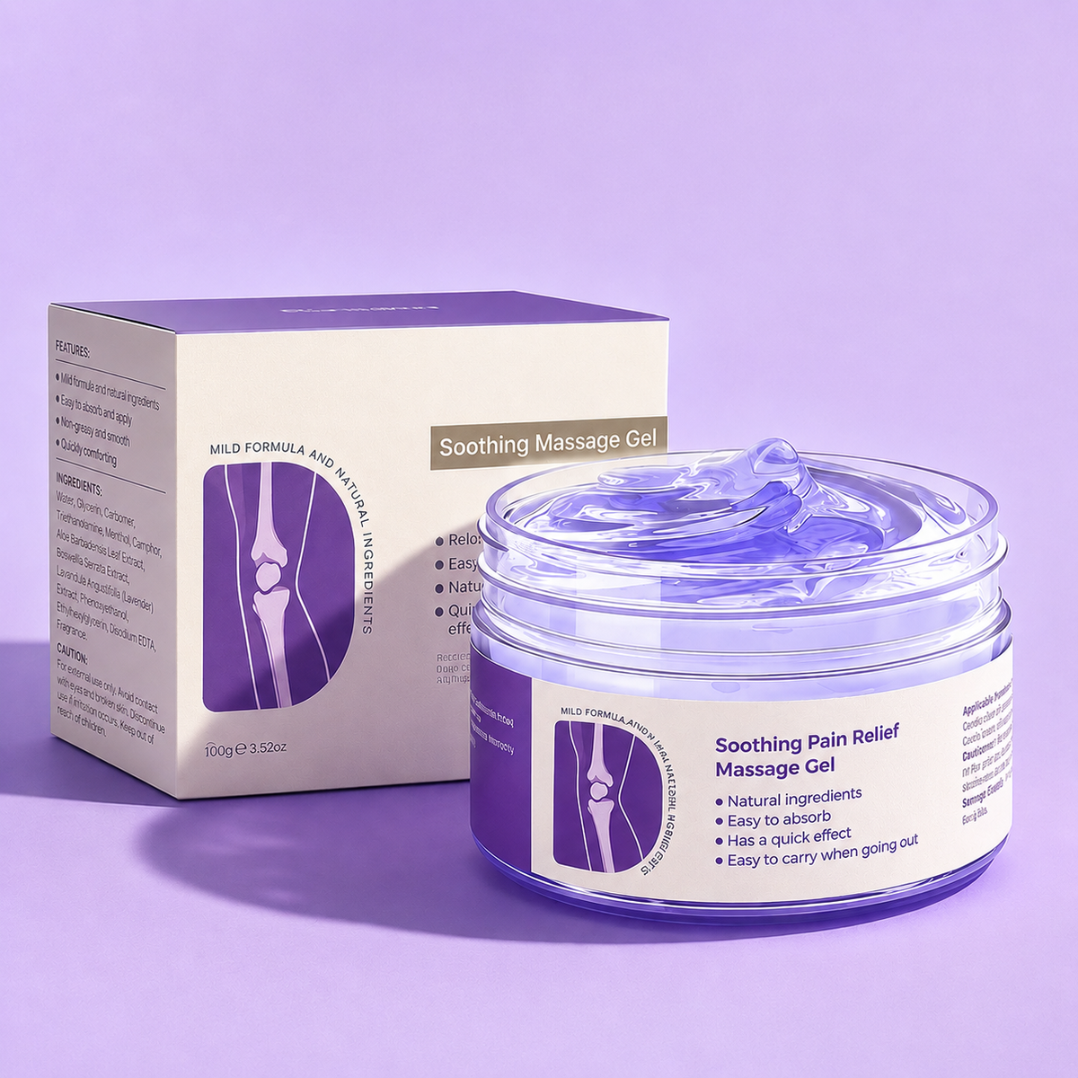 Soothing Pain Relief Massage Gel