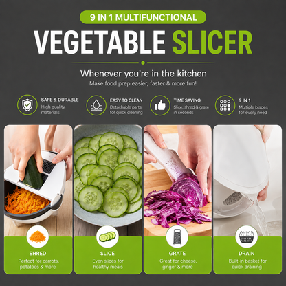 9 in 1 Vegetable Slicer