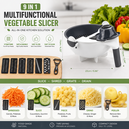 9 in 1 Vegetable Slicer
