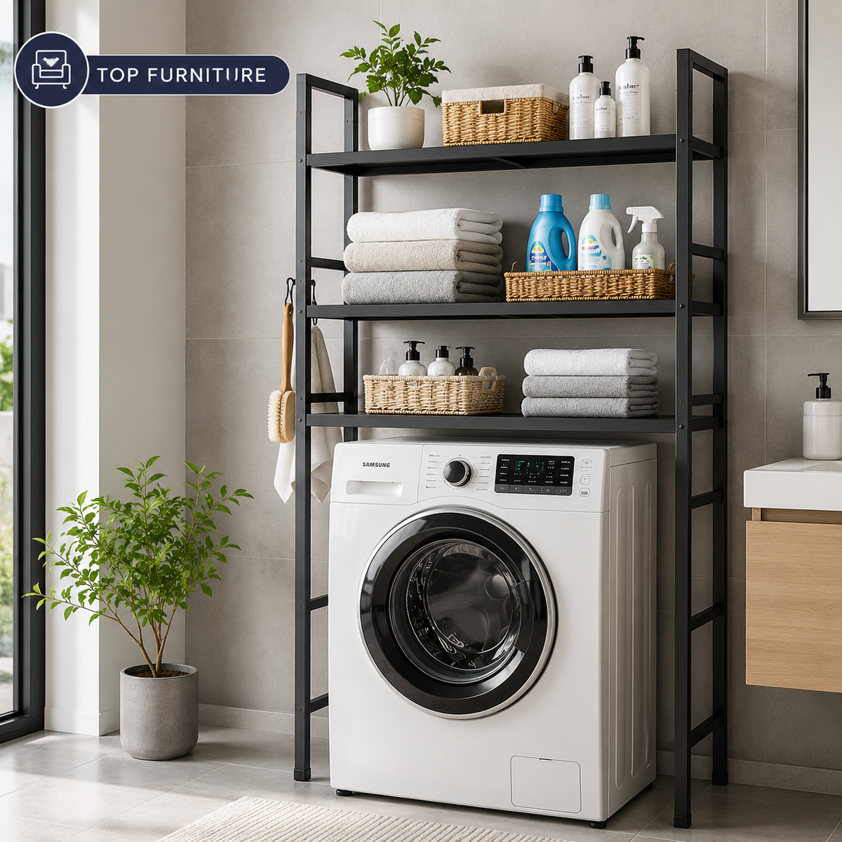 Washing Machine Rack