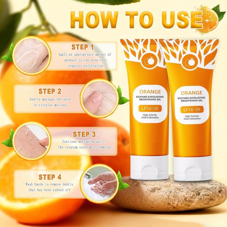 Orange Exfoliating Gel